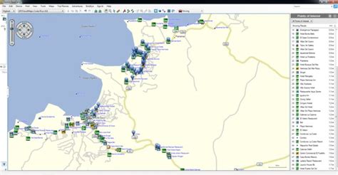 playas-del-coco-costa-rica-map-hotels - GPSTravelMaps.com