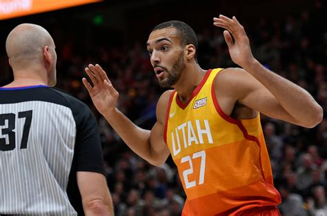 Utah Jazz: Rudy Gobert is still beefing with officials