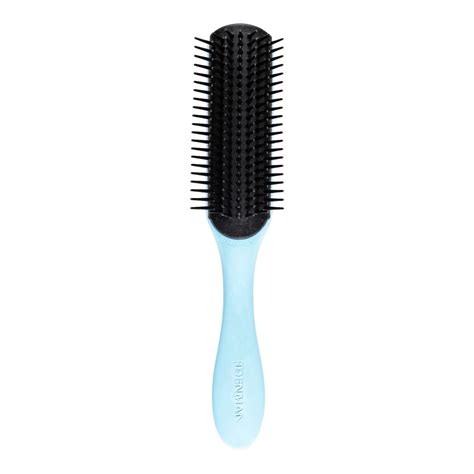 Denman Brushes D3 Medium Styling Brush 7 Rows - Nordic Blue | OZ Hair & Beauty