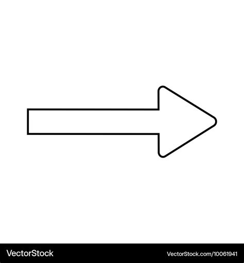 Arrow white sign 1008 Royalty Free Vector Image