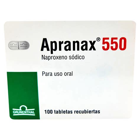 Comprar S Apranax 550Mg 100 Tabs Blist X 10T | Walmart Guatemala