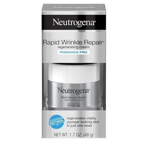 Neutrogena Rapid Wrinkle Repair Face & Neck Cream with Retinol, Anti-Aging, 1.7 oz - Walmart.com ...