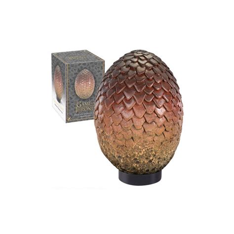 Game of Thrones Dragon Egg Prop Replica Drogon 20 cm - Wondertoys.nl