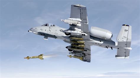 Powerful US A-10 Warthog Releases its Most Feared Ordnance To Destroy ...