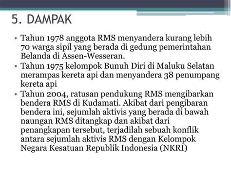 PRESENTASI Peristiwa pemberontakan republik maluku selatan (rms) | PPT