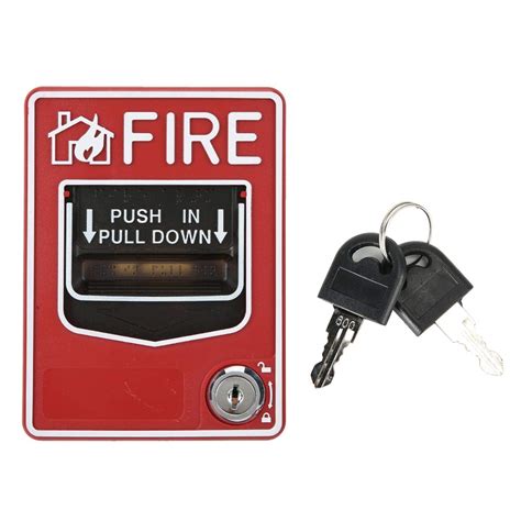 Buy Fire Lite Alarms, Dual Action Manual Pull Station Fire Alarm Horn ...