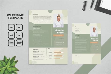 50+ Best Photoshop Resume Templates (PSD) With Modern Designs - Theme Junkie