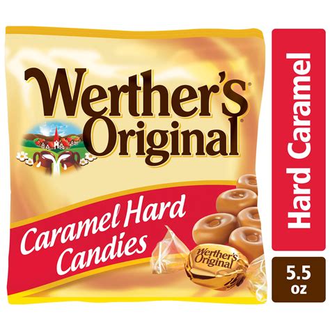 Werther's Original Caramel Hard Candies, 5.5 Oz - Walmart.com - Walmart.com