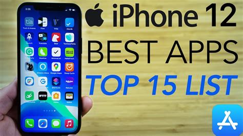 Best Apps for iPhone 12 - Top 15 List - YouTube