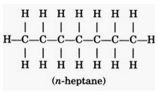 Structural Formula For Heptane