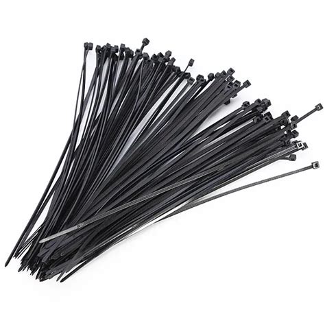 100 Pcs Nylon Cable Ties Self locking Nylon Cable Ties Computer Line Bundles Cable Zip Ties -in ...