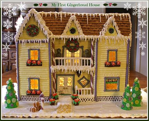 My First Gingerbread House (Recipes, Tips and Instructions) using my ...