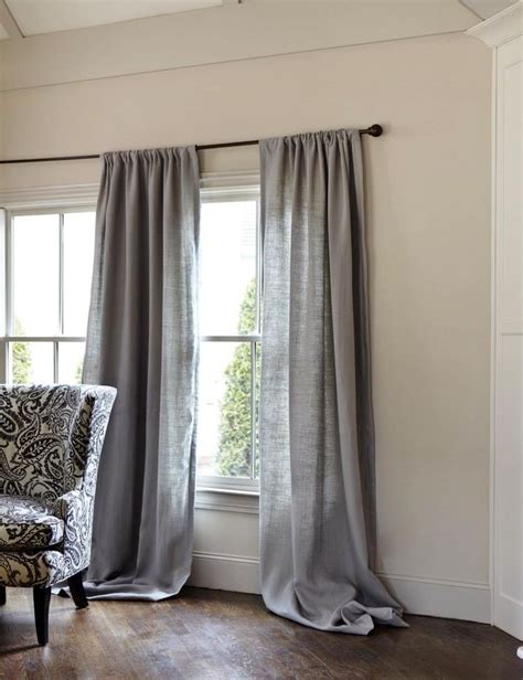 The 25+ best Linen curtains ideas on Pinterest | Linen curtain, Grey linen curtains and Ikea ...