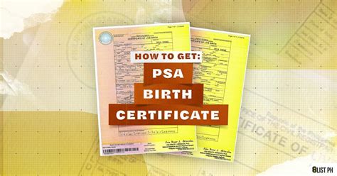 GUIDE: How to Get Your PSA Birth Certificate in PH 2023 - 8List.ph