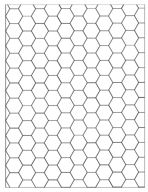 One Inch Hex Graph Paper - Etsy