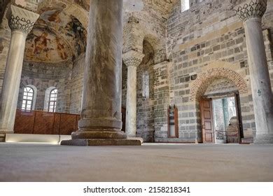 Inside Hagia Sophia Trabzon Interior Ancient Stock Photo 2158218341 ...