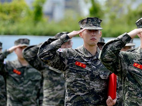 Tottenham star Son completes military training in South Korea as top ...