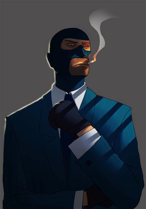 ArtStation - Six Fan Art : Team fortress 2 Spy