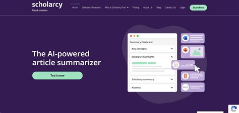 Scholarcy AI Summarizer - Take your research to the next level