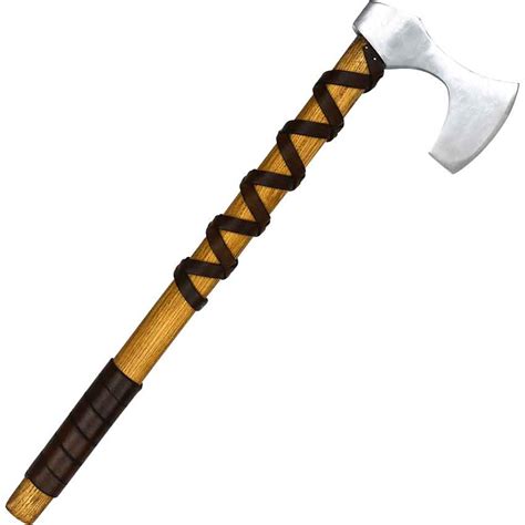 Bearded Viking Warrior Axe