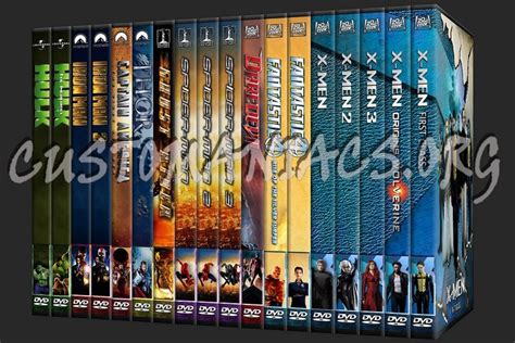 The Marvel Collection (Universal,Paramount,Columbia,20th Century Fox ) dvd cover - DVD Covers ...