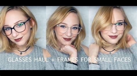 EYEBUYDIRECT GLASSES HAUL | glasses for small faces - YouTube