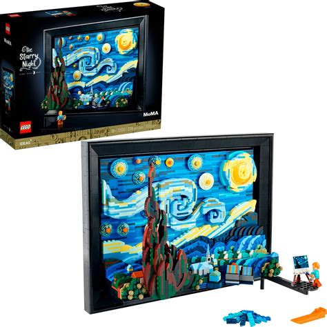 LEGO Ideas Vincent van Gogh The Starry Night 21333 Toy Building Kit (2,316 Pieces) 6386348 ...