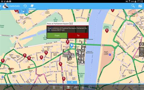 ViaMichelin Route planner,maps - Android Apps on Google Play