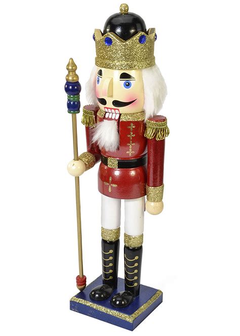 Decorative Wooden Nutcracker King Soldier 50cm - Christmas Other