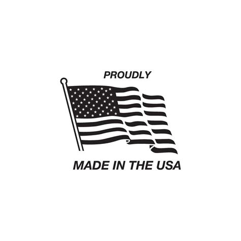 Proudly Made In USA Logo Vector - (.Ai .PNG .SVG .EPS Free Download)