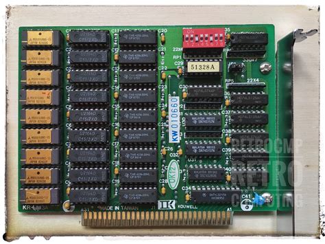 IBM 51xx Memory Expansion Card / KOUWELL / KR-513A // retrocmp / retro ...