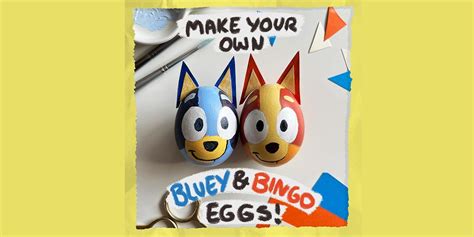 How to make Bluey Easter Eggs - Bluey Official Website in 2022 | Easter ...