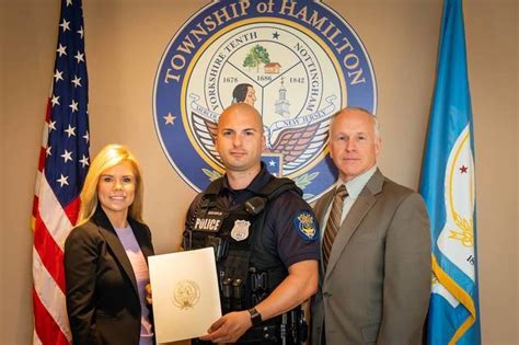 Hamilton Police Officer Honored for Bravery while on Family Vacation | TAPinto