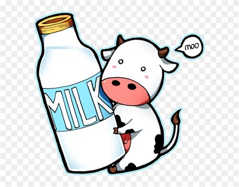 Cute Chibi Cow Drawing - Cow Milk Cartoon Png - Free Transparent PNG ...