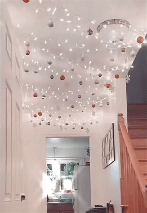 Get Creative: Christmas Ceiling Decorations ideas to Elevate Your Festivities