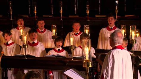 The Choir of Kings College Cambridge perform Ding! Dong! Merrily On High | King's college, King ...