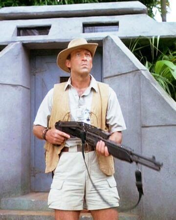 Robert Muldoon was the gamekeeper/head of security in Jurassic Park ...