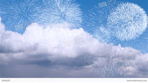 Daylight Fireworks Stock Animation | 3064678