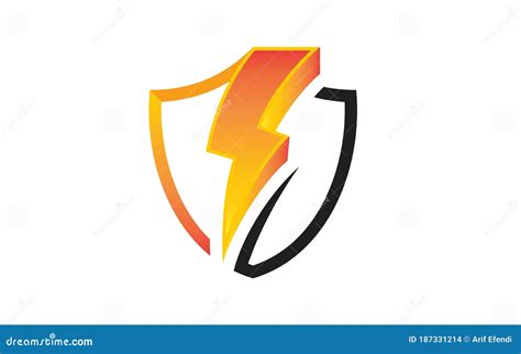 Creative Electric Power Logo Design Stock Vector - Illustration of ...