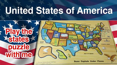 Usa Map Puzzle United States Puzzle United States Map - vrogue.co