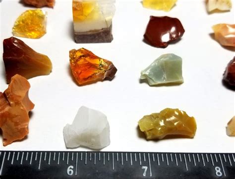 (W1) OPAL OREGON BUTTE ROUGH 1/2" Random Selected (12PCS) ~ BUY 2 GET 1 FREE - Gold Crown Jewelry