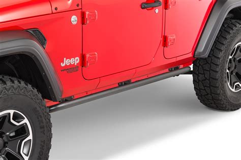 N-FAB J184RKR Rock Rails for 18-20 Jeep Wrangler JL Unlimited | Quadratec