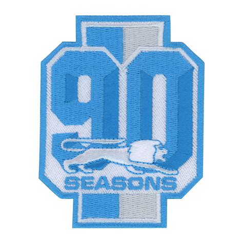 Detroit Lions 90th Season Patch - Vintage Detroit Collection