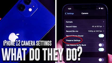 iPhone 12 Camera Settings Explained ! | How to use the iPhone 12 Camera Tutorial| - YouTube