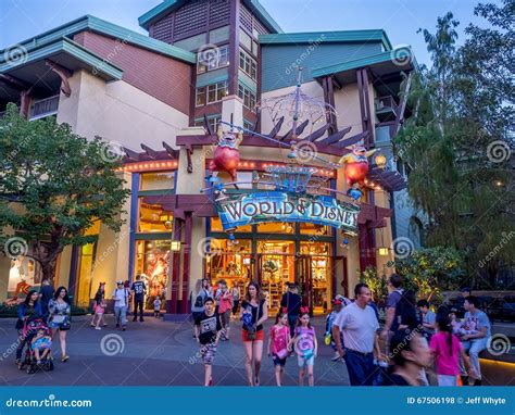 World of Disney Store at Downtown Disney Editorial Stock Photo - Image of disneyland, mouse ...