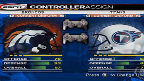 NFL 2K4 BRONCOS V TITANS PRE SEASON WEEK 4 YEAR 1 - YouTube