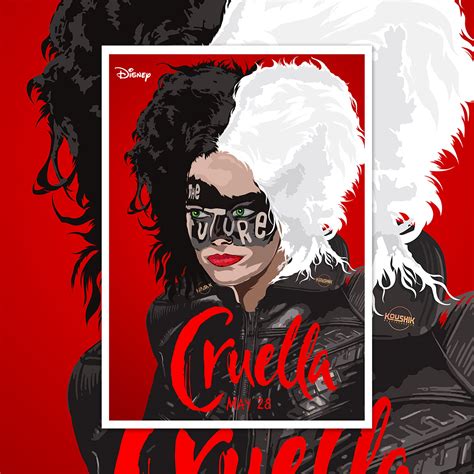 CRUELLA MOVIE POSTER DESIGN 2021 on Behance