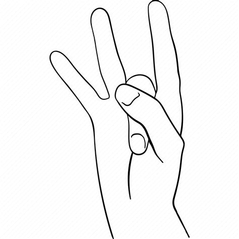 Shunya, shuni, mudra, hasta, meditation, yoga, hand icon - Download on ...