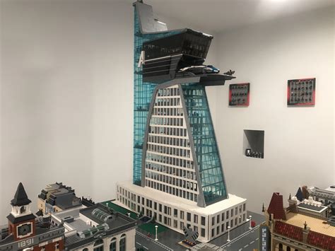 Avengers Tower MOC - 18 months to build : r/lego