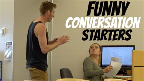2 Guys trying out conversation starters in Real life - #WORKLAD | Funny conversation starters ...
